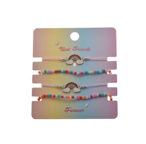 LJB61672 - BFF Bracelet Set Rainbow