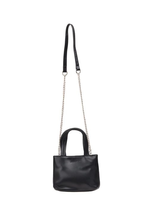 LJBAG60433 - Black PU Crossbody Bag