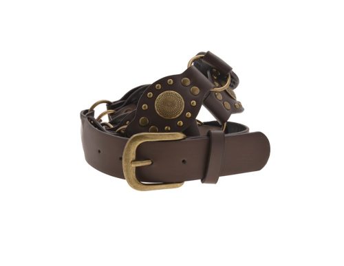 LJBELT63057 - Brown PU Belt