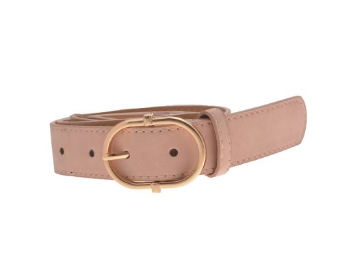 LJBELT66291 - Pink Suede Belt