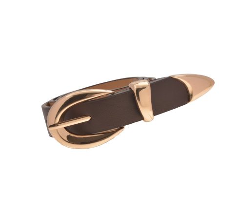 LJBELT66301 - Brown PU Belt