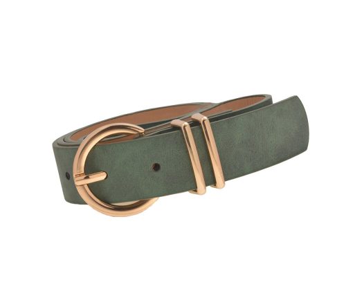 LJBELT66311 - Green Suede Belt