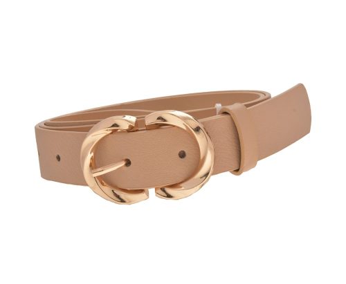 LJBELT66316 - Beige PU Belt