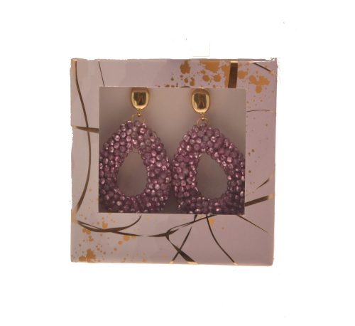 LJE53824-8 - Beaded Festive Earrings