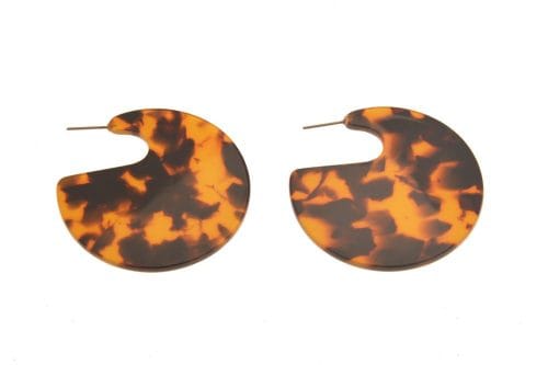 LJE54734 - Tortoise Shell Earrings