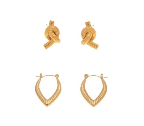 LJE60127 - 2 Pairs Earrings Set