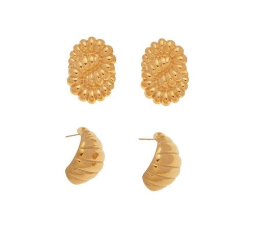 LJE60137 - 2 Pairs Earrings Set