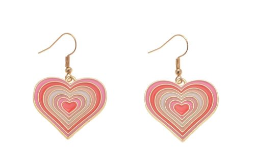 LJE66598 - Kids Earring Set Hearts