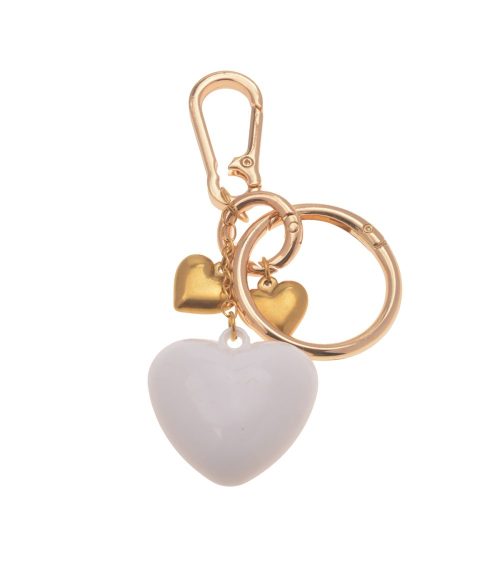 LJKC66837 - Heart Bag Charm