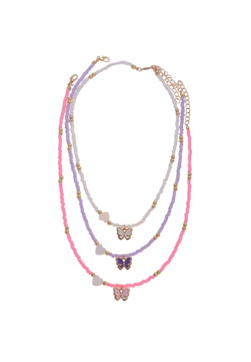 LJN63862 - Kids Necklaces Butterflies