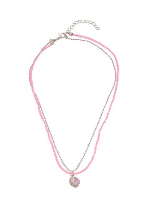 LJN66585 - Kids Necklace Pink