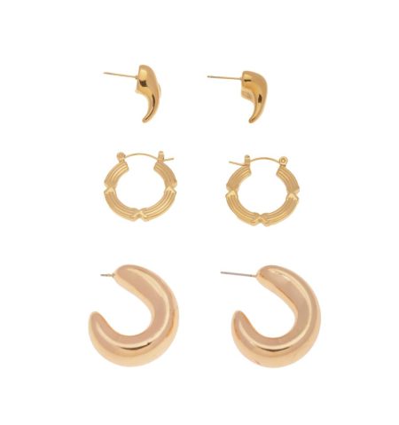LJE60139 - 2 Pairs Earring Set