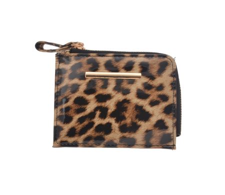 LJW66998-2 - Leopard Print Small Wallet