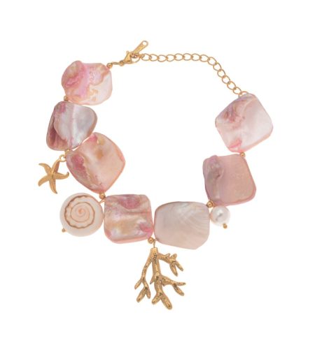 LJB68920-SS - Sea Shell Bracelet