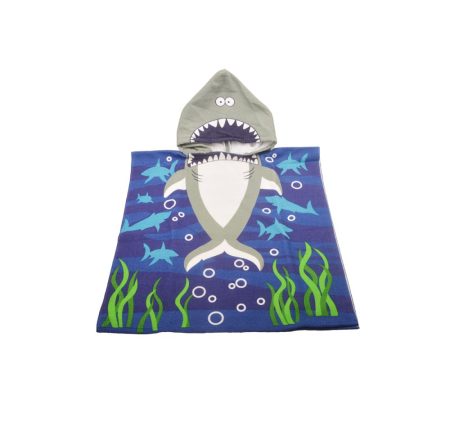 LJBT57364 - Shark Towel Poncho