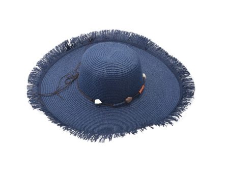 LJHAT69055 - Blue Straw Hat