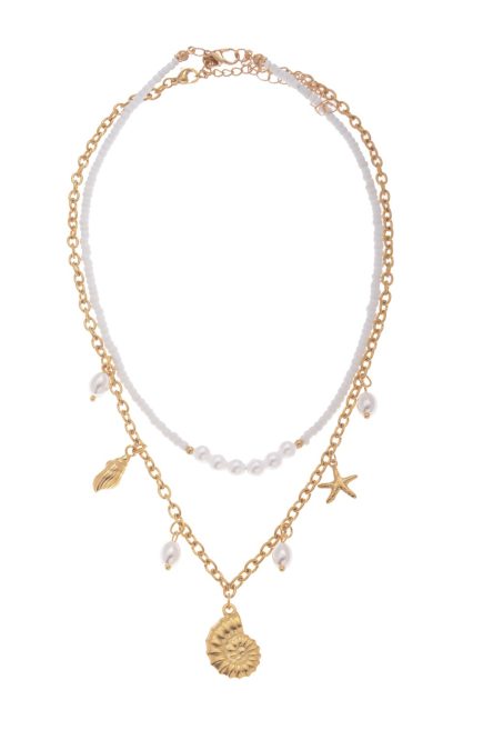 LJN69066-SS - Layered Necklace