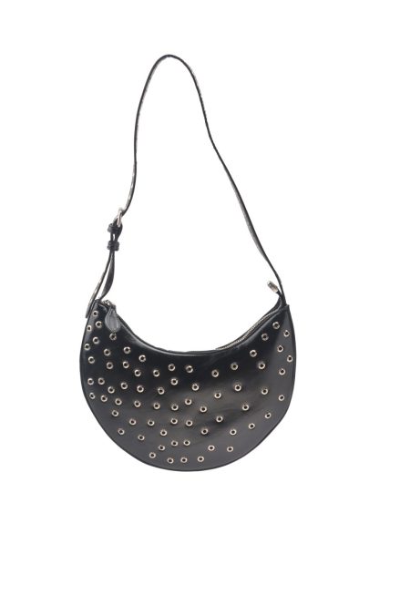 LJBAG65979 - Black Eyelets Bag