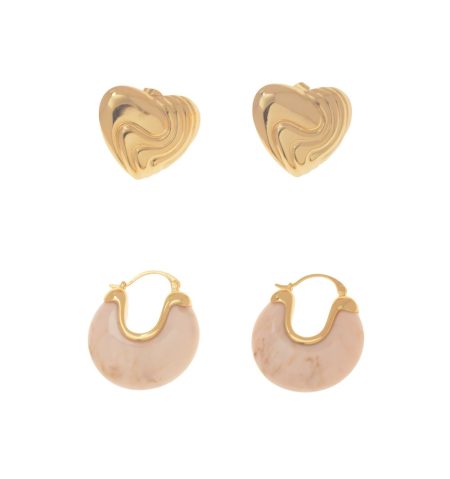 LJE69408 - Earring Set 2 pairs