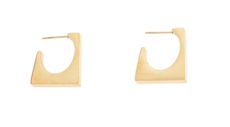 LJE69488-SS - Square Hoops